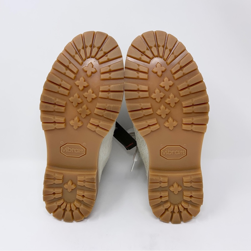 NEW La Montelliana 1965 Margherita Pony Hair & Shearling Boots (Sz 37) Cream - Picture 8 of 16